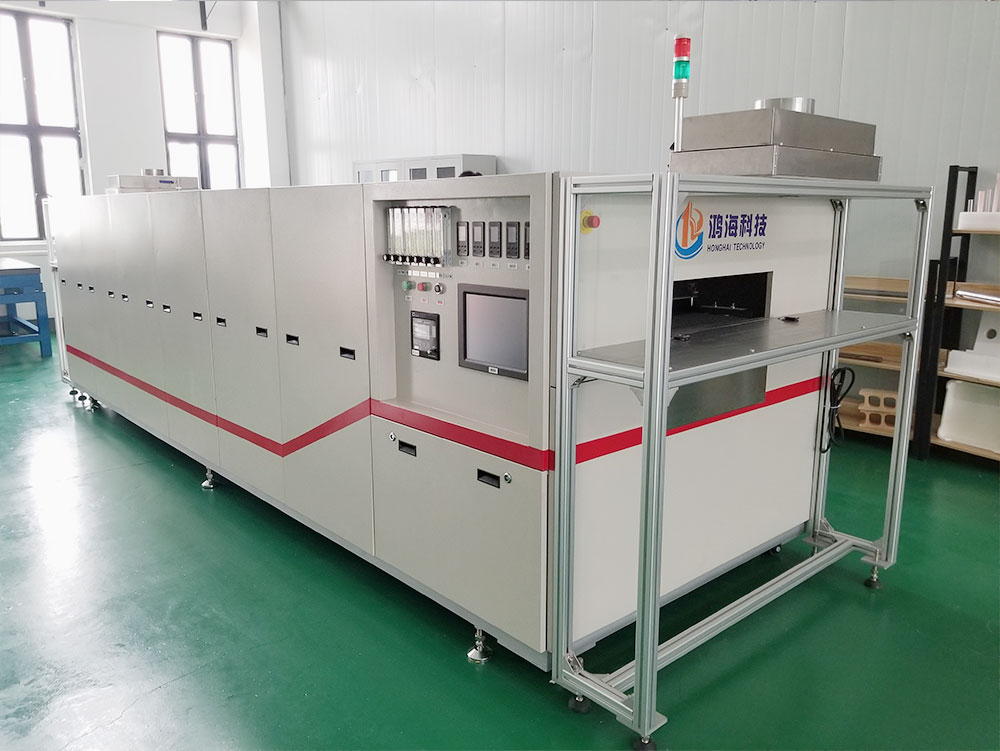 Mesh Belt Furnace with Controlled Atmosphere for Continuous Heat Treatment