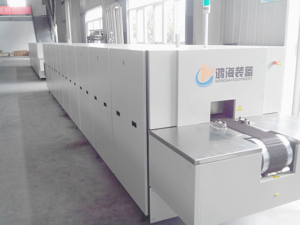 Mesh Belt Furnace with Controlled Atmosphere for Continuous Heat Treatment