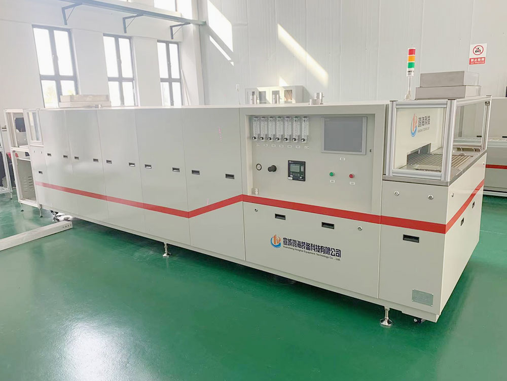 Mesh Belt Furnace with Controlled Atmosphere for Continuous Heat Treatment