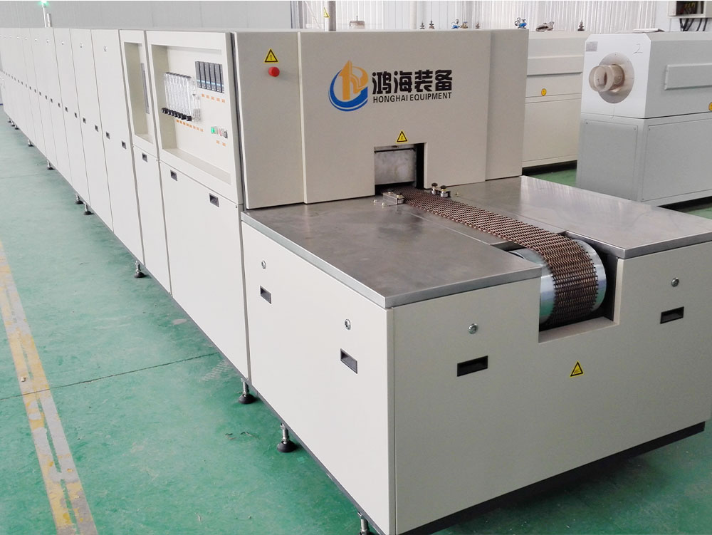 Mesh Belt Furnace with Controlled Atmosphere for Continuous Heat Treatment